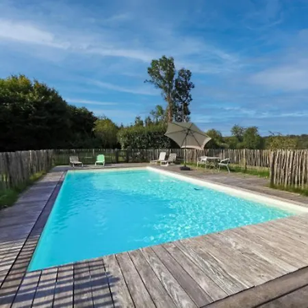 Holiday home La Chaumiere Du Vallon -piscine- Pont-l'eveque 8p Vieux-Bourg (Calvados)